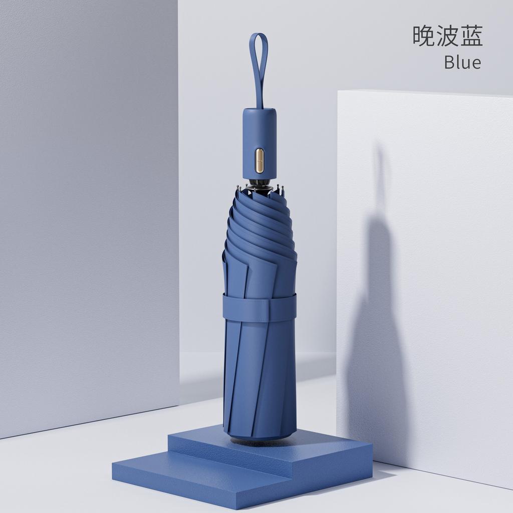 Automatic Umbrella Folding Umbrella Double Umbrella Oversized Parasol Anti-ultraviolet Sun Umbrella a Lot