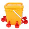 Automatic Chicken Waterer Set Low Spillage Self Replenishing Poultry Waterer Dispenser for Chicken Bird   Goose Turkey