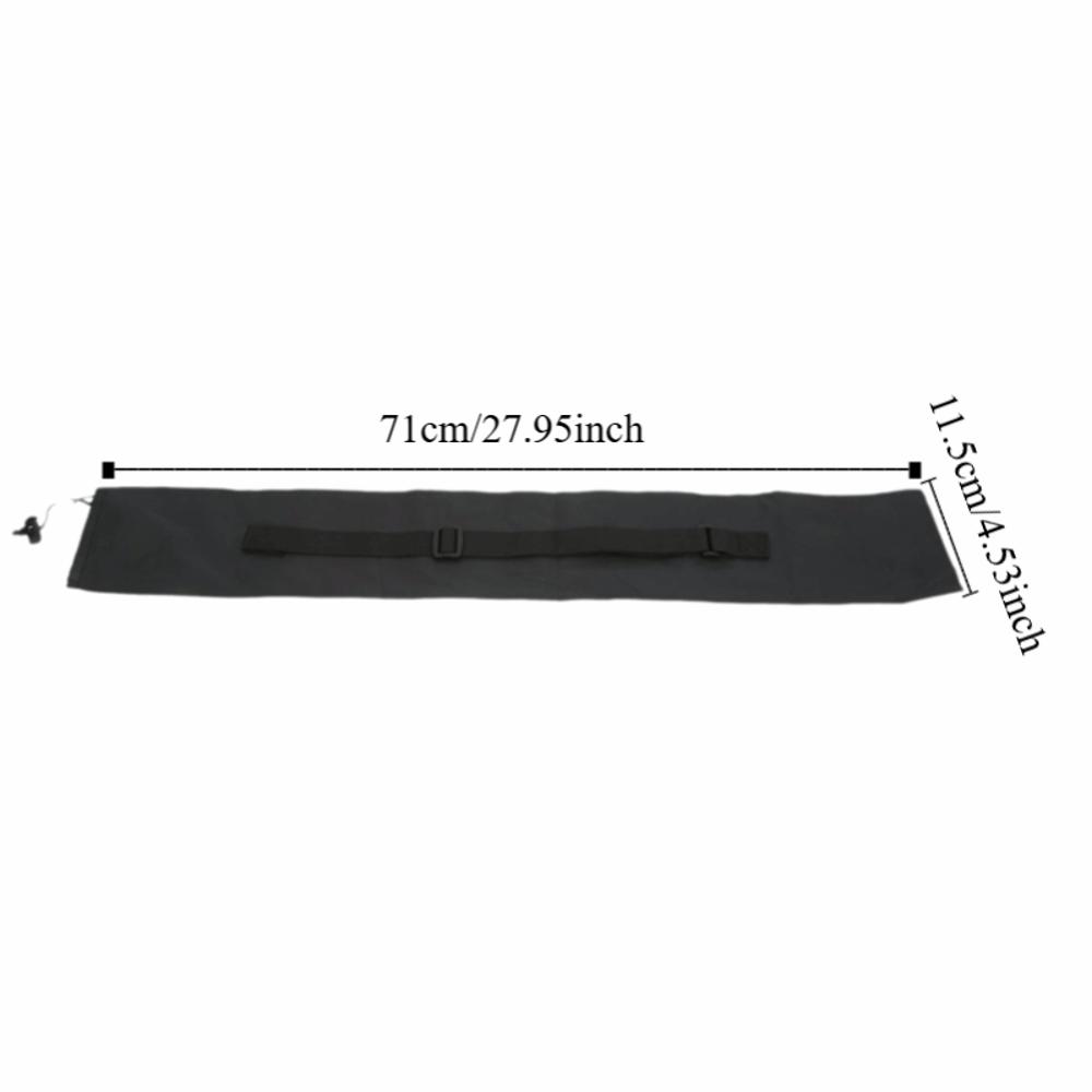 2 Pcs Oxford Cloth Hiking Pole Carrying Bag Walking Stick Pouch Hiking Gear