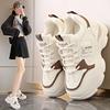 Dad Shoes Women's 2025 New Autumn and Winter Sports Little White Shoes Small Inner Height Increase Tourism High Versatile Explosion