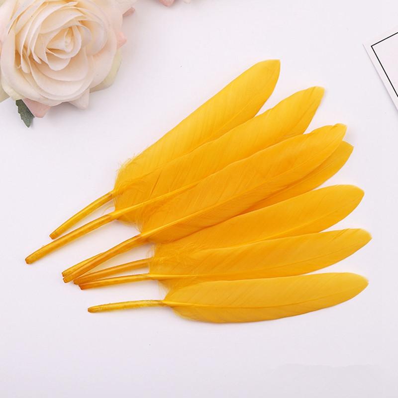 20/100pcs Duck Feathers DIY Feathers for Jewelry Making Plumes Earring Home Wedding Decoration Plumas Crafts Accessories 10-15CM