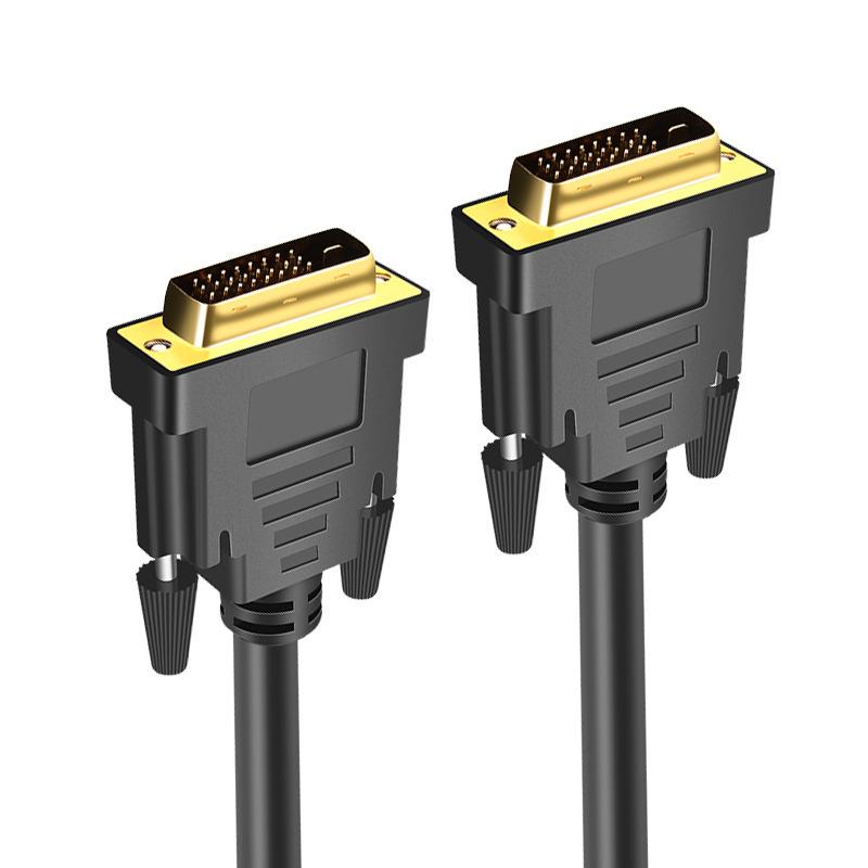 DVI 24+1 Мужской-Мужской HD Видеосигнальный Кабель для ТВ, Монитора, Проектора