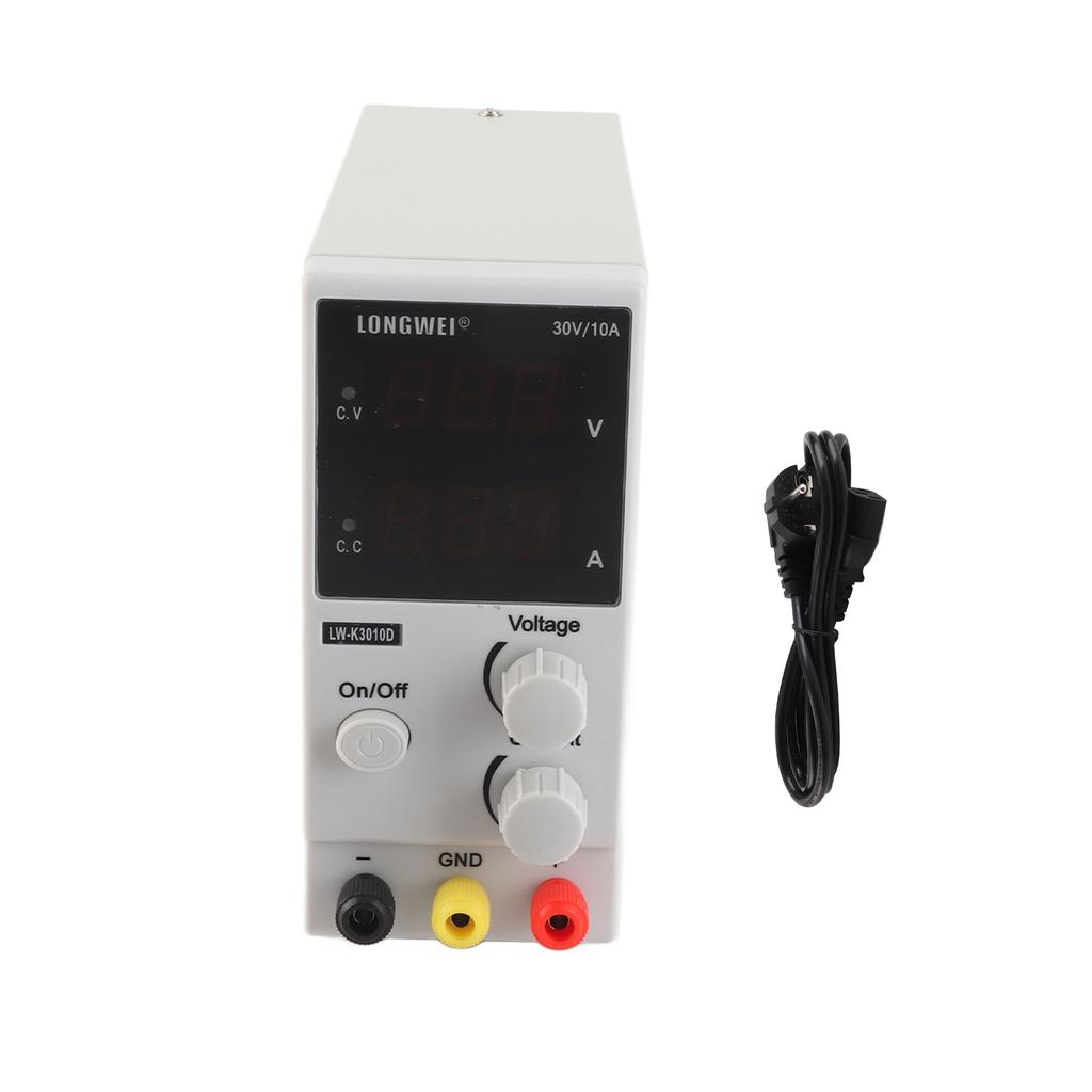 DC Regulated Power Supply 30V 10A Adjustable LED Digital Display Switching Power Supply