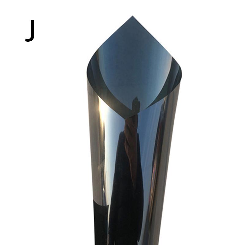 Односторонняя оконная пленка для конфиденциальности Солнцезащитное зеркало Светоотражающий оттенок Тепловой контроль Виниловые анти-УФ наклейки на окна для домашнего офиса