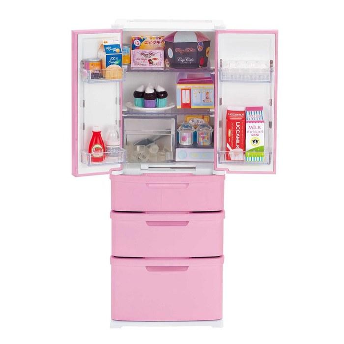 Takara Tomy Licca LF-01 Ice Cream Refrigerator Doll Playset 3+ Years ST Mark Certified One Size