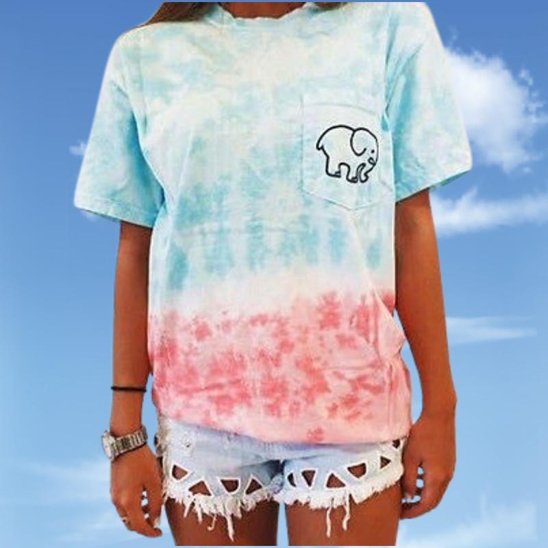 Trendy Kids Cotton T-shirt For Summer 2024 Stylish Tie Dye Design For Boys And Girls