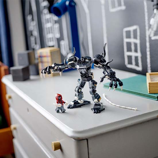 LEGO 76276 Механическая броня Marvel Venom vs.. Майлз Моралес