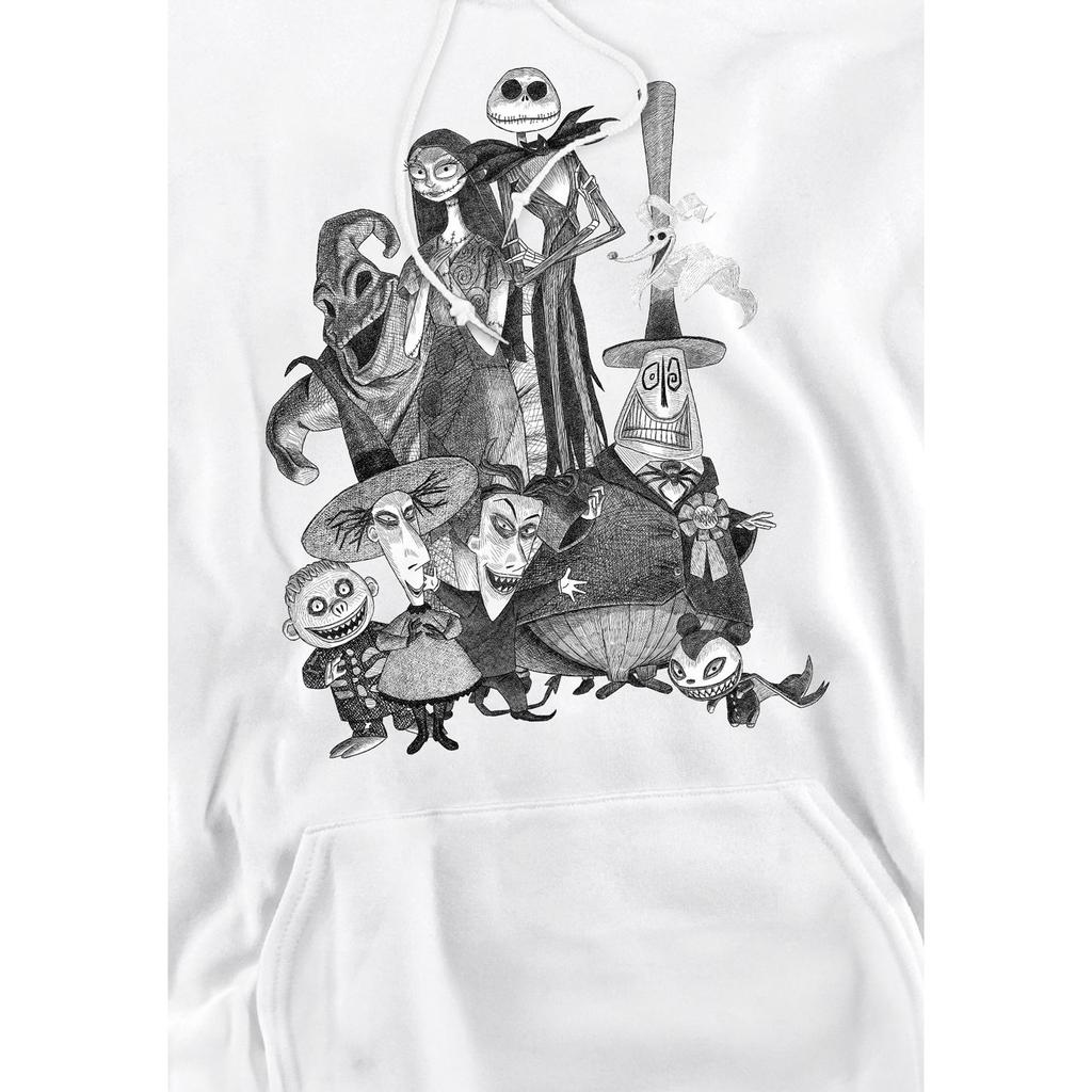 Кошмар перед Рождеством Мужская толстовка с капюшоном Джек Салли Монстр Рисунок