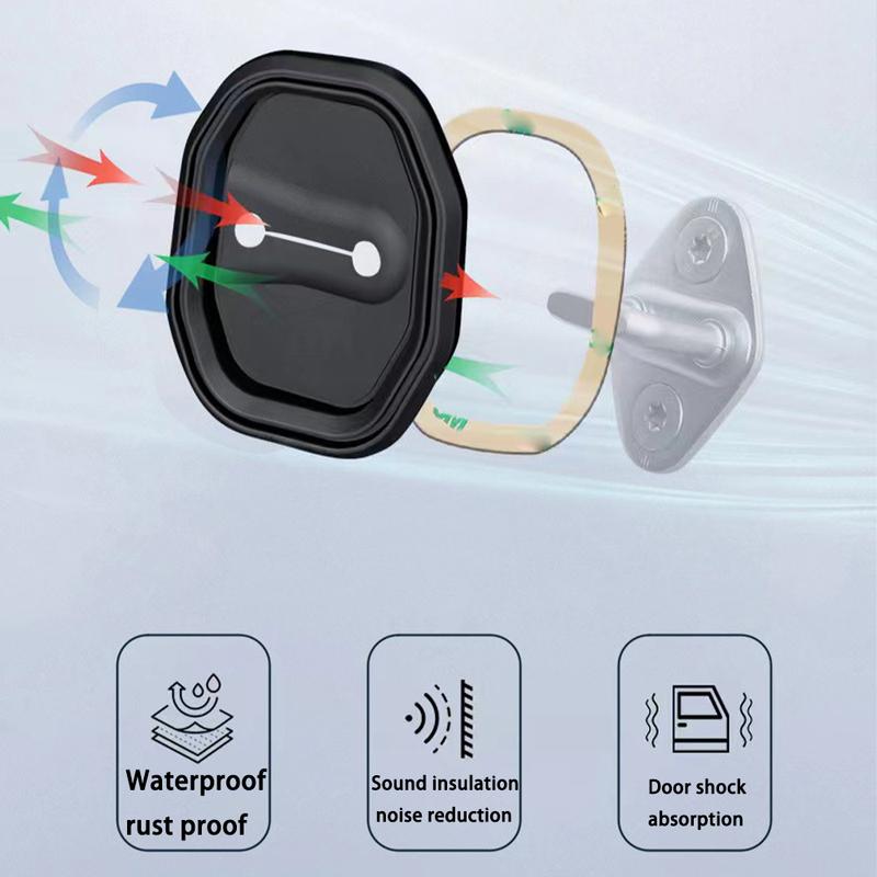 Car Door Rust Resistant Door Lock Buckle Cover For Mini Cooper S One F55 F56 F54 F57 F60 Countryman Car Styling Accessories