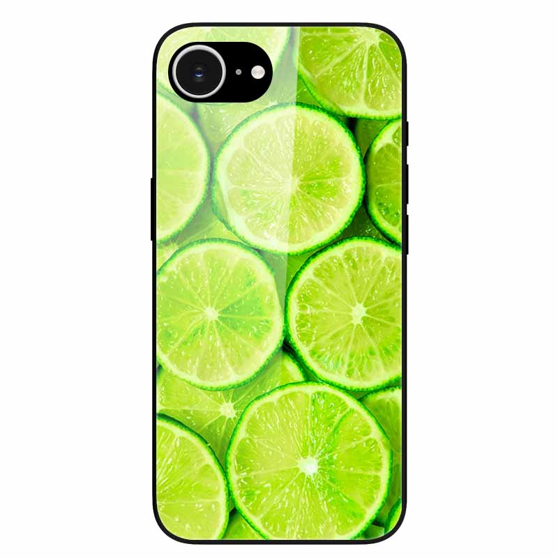 Tempered Glass Phone Cases For iPhone 16e 2025 Case Silicon Bumper Hard PC Back Cover Shell for iPhone SE (2025) / for iPhone16e
