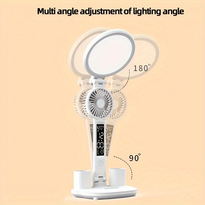 Eye Protection Desk Lamp Led Primary School Student Study Dormitory Charging Reading Desk Folding Smart Touch Bedroom Bed