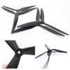 4pcs 1050 10inch 3-Blade Propeller Black Carbon Reinforced Nylon Drone Propeller 3 Blade/Tri-Blade Propeller Prop for FPV Drone