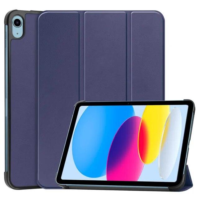 Чехол для iPad 10 9 2022 10-го поколения A2757 10,9-дюймовый магнитный чехол-книжка Smart Folio с откидной подставкой для iPad 10 2022 Чехол