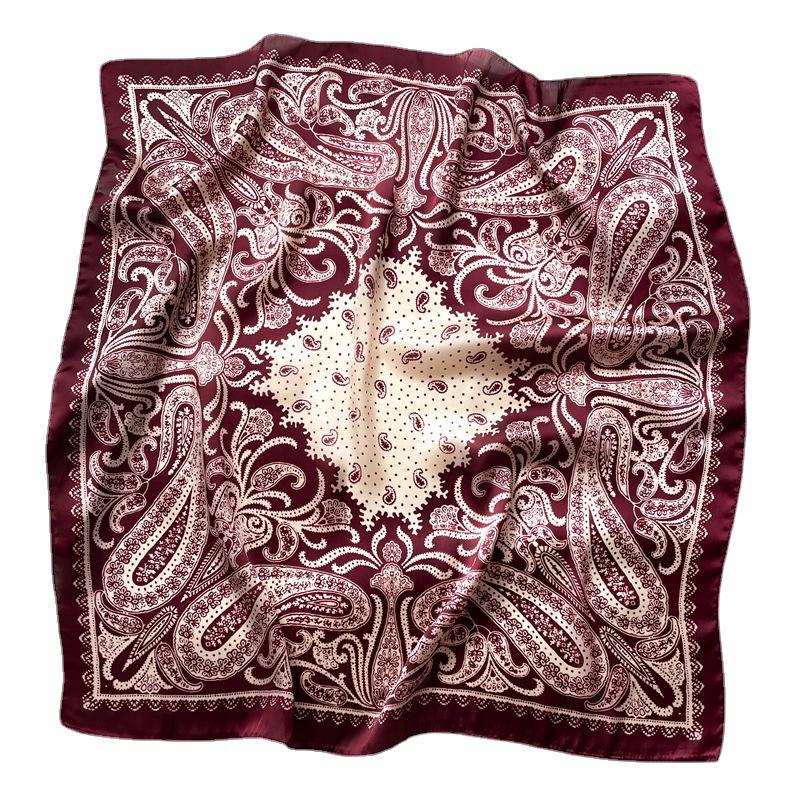 70 * 70 см новый шелковый маленький квадратный шарф для защиты шеи женщин профессиональный шарф универсальный шарф для волос шарф