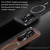 For Honor 200 and Honor 300 Case Magnetic Elegant Leather Wear-Resistant Lens Fully Covered Non-Slip Grip Edge Cover Shell