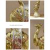 Luxury Camels Statue Animal Figurine Housewarmings Gift Resins Sculpture Middle Eastern Ornament for Indoor Desk Decors