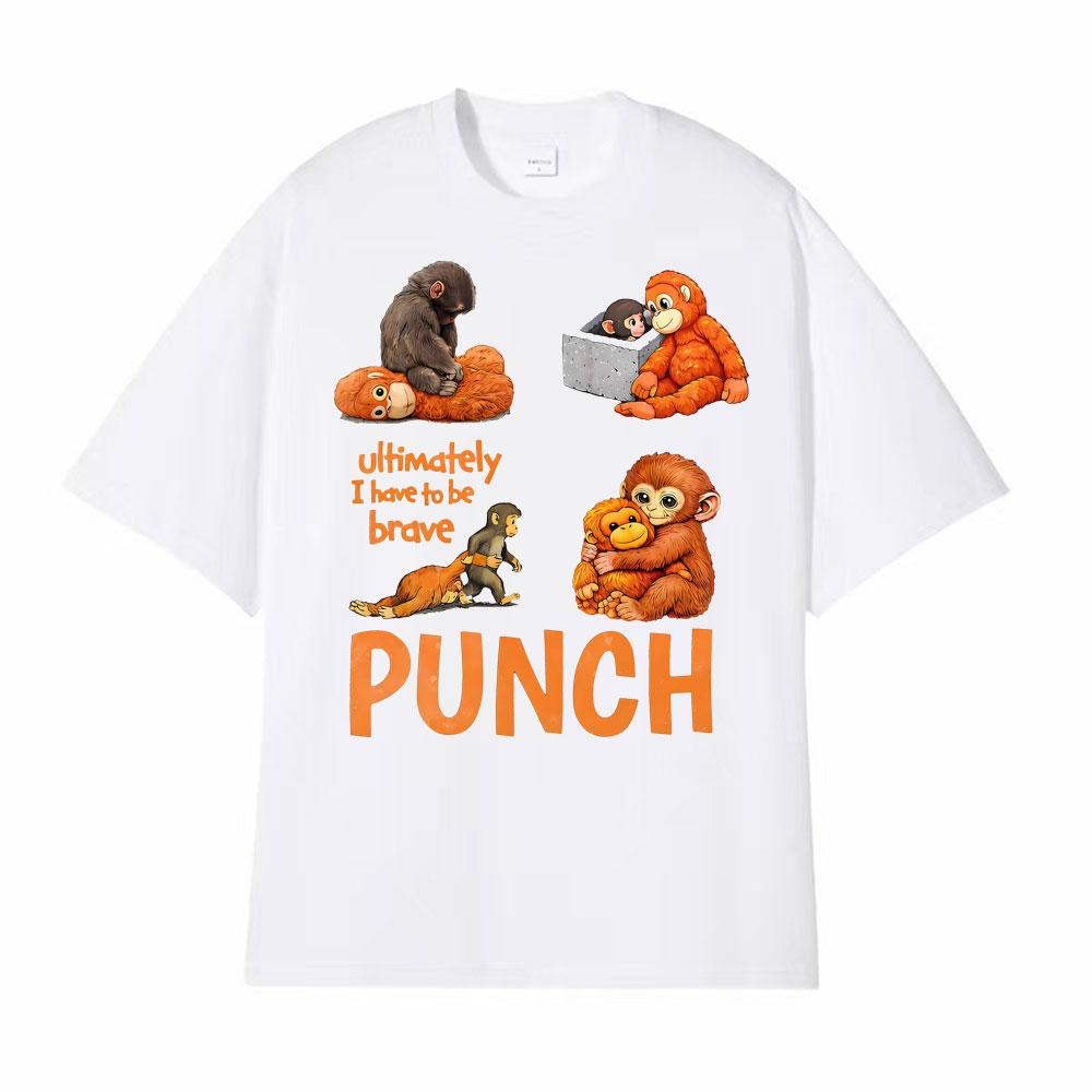 Baby Punch Monkey Lonely Punch Essential Tshirts Unisex Women Summer Fashion Style Classic T Shirt 100 Cotton ONeck Tshirt Tops