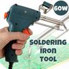 60W Automatic Send Tin Soldering Iron Guns Solder Stand AC Welding Tool Best Price 220V