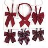 Jk Bow Tie Female Japanese College Style Red Bow Tie Shirt Accessories Bachelor Suit Feather Bow Sailor Suit Decoration