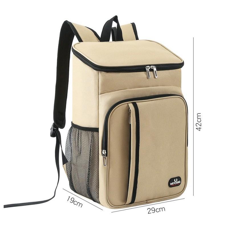 Oxford Cloth Insulated Backpack Cooler Outdoor Picnic Camping School Commute