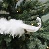 Artificial Christmas Peacock Birds With Clips, Christmas Tree Peacock Artificial Peacock  Simulation Foam Peacock Bird For Xmas Tree