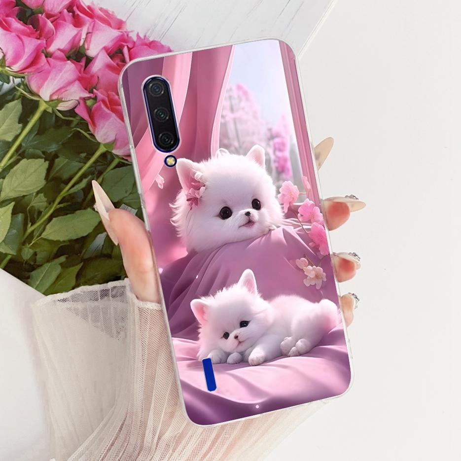 Чехол для Xiaomi Mi CC9E MiA3 Милый Лев Модный Расписной Чехол Мягкий Тонкий Чехол для Телефона Для Xiaomi Mi A3 Lite MiCC9 E Задняя Крышка Coque