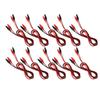 10Pcs Electrical Alligator Clip Dual Ended Alligator Clamps Test  s for Laboratories Stores Schools Homes 1m 3.3ft