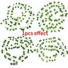 1 шт. 2,2 м имитация плюща Scindapsus Aureus листья плюща лозы плюща зеленые листья искусственный цветок свадьба
