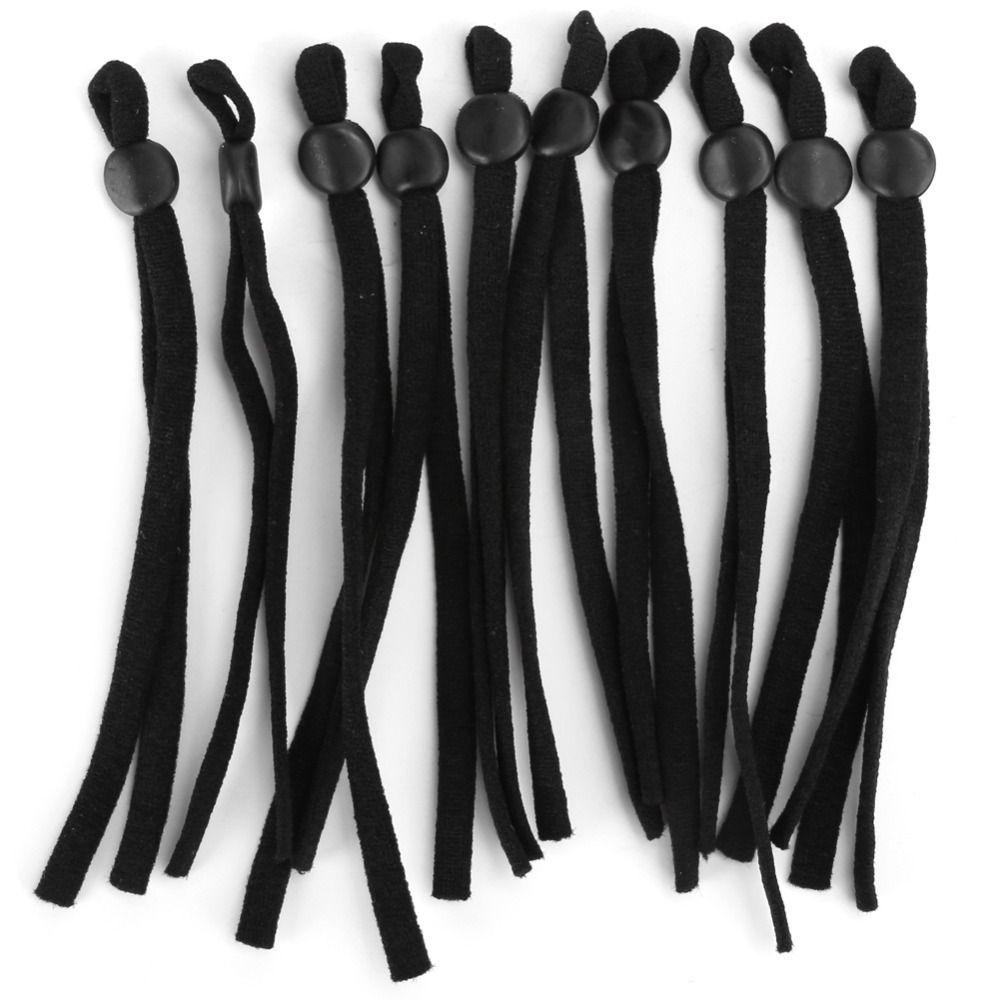 200pcs Adjustable Elastic Bands Stretchy Earloop Cord Comfortable Elastic Cord DIY Handmade