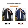 Jeanswest Men's Casual Baseball Collar Jacket