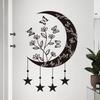 Black Moonlight Butterfly Wall Stickers for Kids Room Girls Bedroom Nursery Decor Living Room Sofa Background Wall Decals