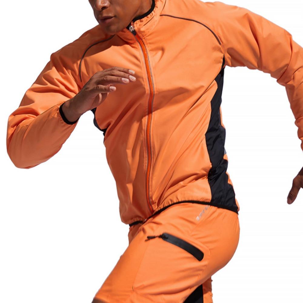 Windproof Men Cycling Jacket Polyester Running Jacket Men Durable Fishing Jacket Men Hiking Trails