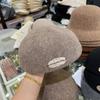 Осень и зима новый ретро иностранный тысяча золотой шляпа шерстяная смешанная берет женский высокая температура укладка мода теплая принцесса шляпа