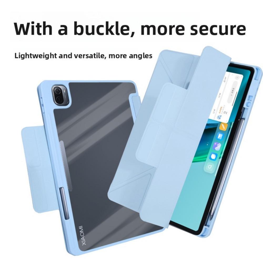 Для Redmi Pad 112.1 Чехол Xiaomi Pad 7S Pro Обложка Тонкий 3+Y Складной 12.4 Универсальный Защита от сгибания