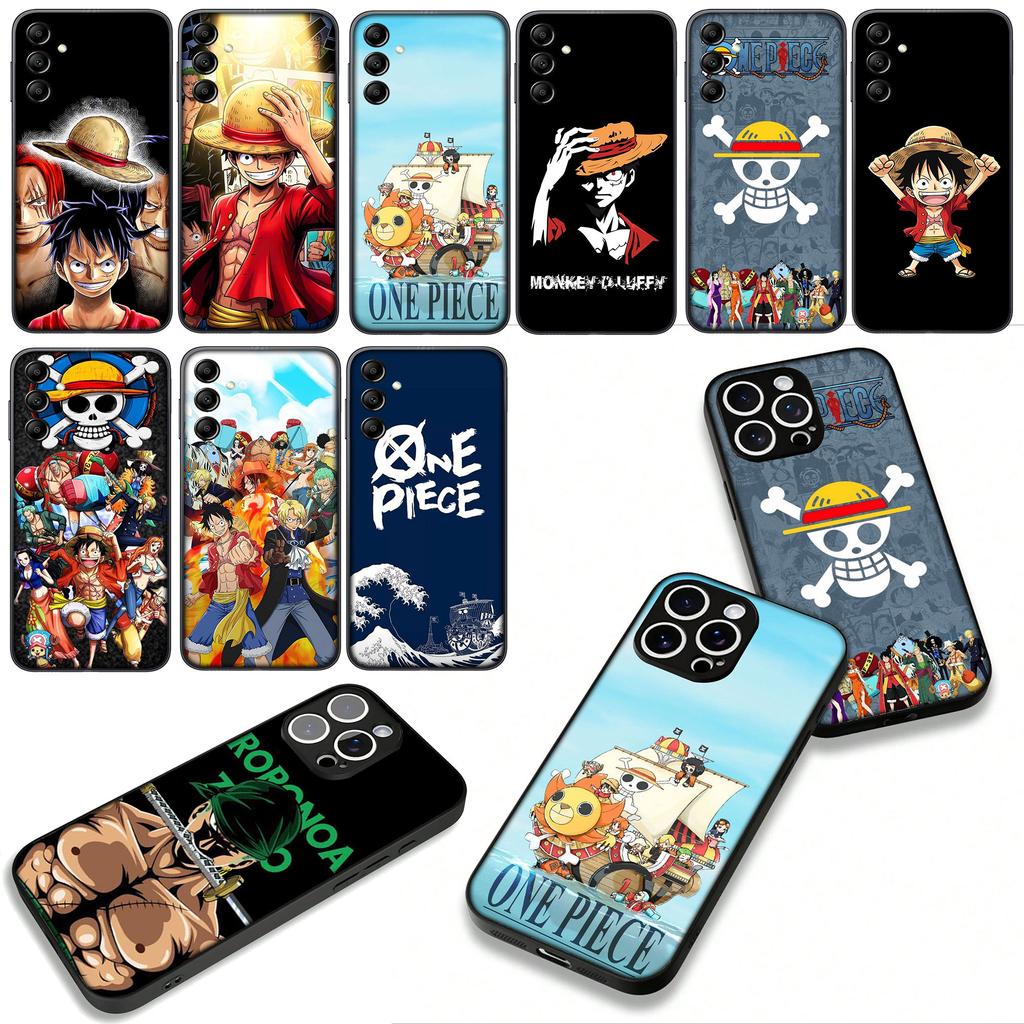 Логотип One Zoro Luffy Piece Аниме Чехол для Motorola Moto G54 G05 G24 G45 G55 G75 G85 G15 G57 G86 Power Edge 50 30 Fusion neo Pro