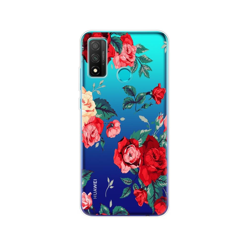 Чехол для Huawei P smart 2020, мягкий силиконовый чехол из ТПУ на заднюю панель телефона PSmart 2020 POT-LX1A, 6,21 дюйма, защитный чехол-бампер, чехол