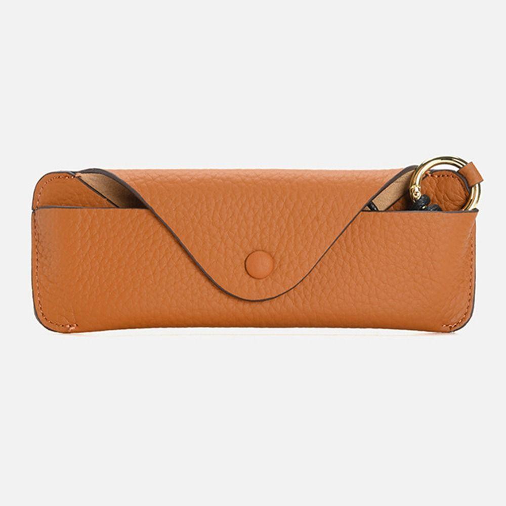 Коробка для хранения очков ручной работы Ретро Футляр для очков Футляр для очков из натуральной кожи Студент