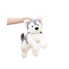 Cute Simulation Gray Husky Erha Plush Toy Doll Dog Pillow Pet Gift