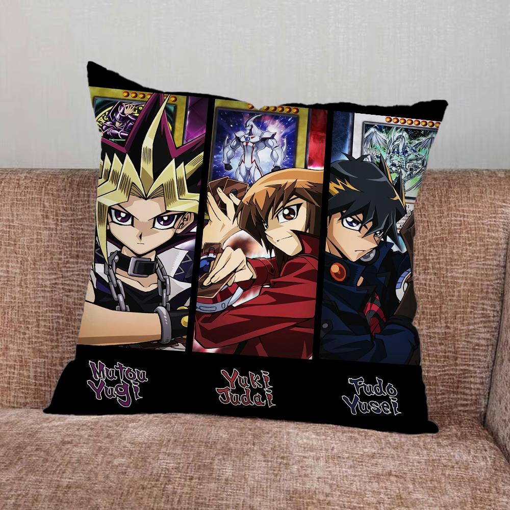 Аниме Крутая Наволочка для Подушки с Картой Югио для Дома Спальни Машины Офиса Украшение Гостиной Дивана Подходит
