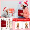 2D Plane+airplane Box +24PC+ Fitness Decoration Advent Christmas Countdown Box Calendar