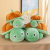 Мягкая кукла-черепаха Плюшевая игрушка Кукла-черепаха Детский подарок на день рождения Подушка для сна в кровати