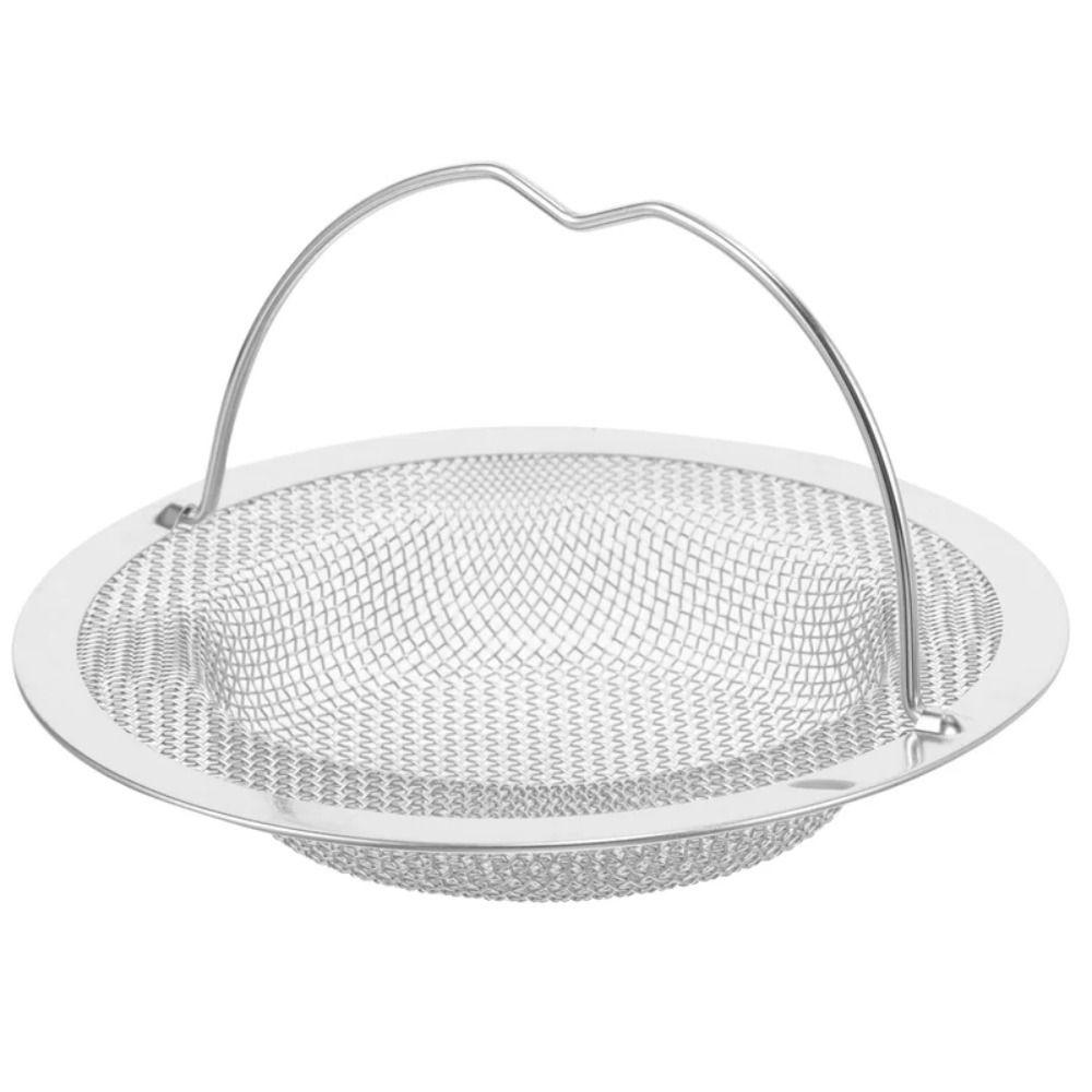 Round Sink Strainer Mesh Durable Hair Catcher Hair Filter Drain Stopper Filter  Home