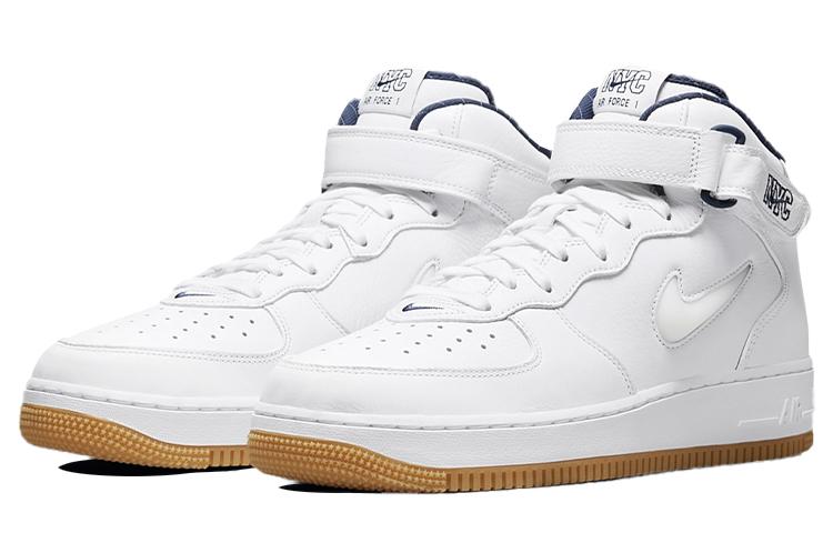 Nike Air Force 1 Mid Jewel Qs 'NYC Yankees' DH5622-100