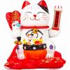 EnergyPower Electric Maneki Neko with Maneki Hand Cute Battery Great for Opening Celebrations and Business Automatically Waves Its Lucky Improves