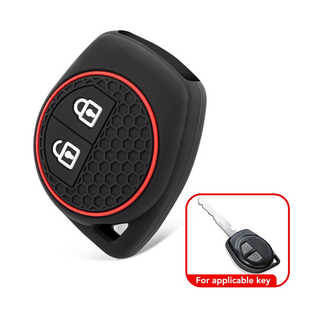 Силиконовый чехол для автомобильного ключа-брелока для Suzuki Swift Sx4 Vitara Accessories 2022 Liana Jimny Alto Spresso Ciaz Window Celerio 2021 2023