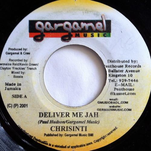 7-дюймовая пластинка CHRISINTI ANTHONY JOHN Deliver Me Jah Reggae Child NONE Gargamel Music 2001 Ямайка Регги Ска Даб Б/у
