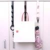 Traceless Door Hanger Hooks 5 Hooks Hanging Rack New Coat Hook  for Clothes Bag Caps Purse