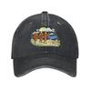 Spring Peace Walking Monks Baseball Cap Sun  Sun-Proof Design Washed Hip Hop Hats Unisex-Teens Streetwear Running Hippie  Cap