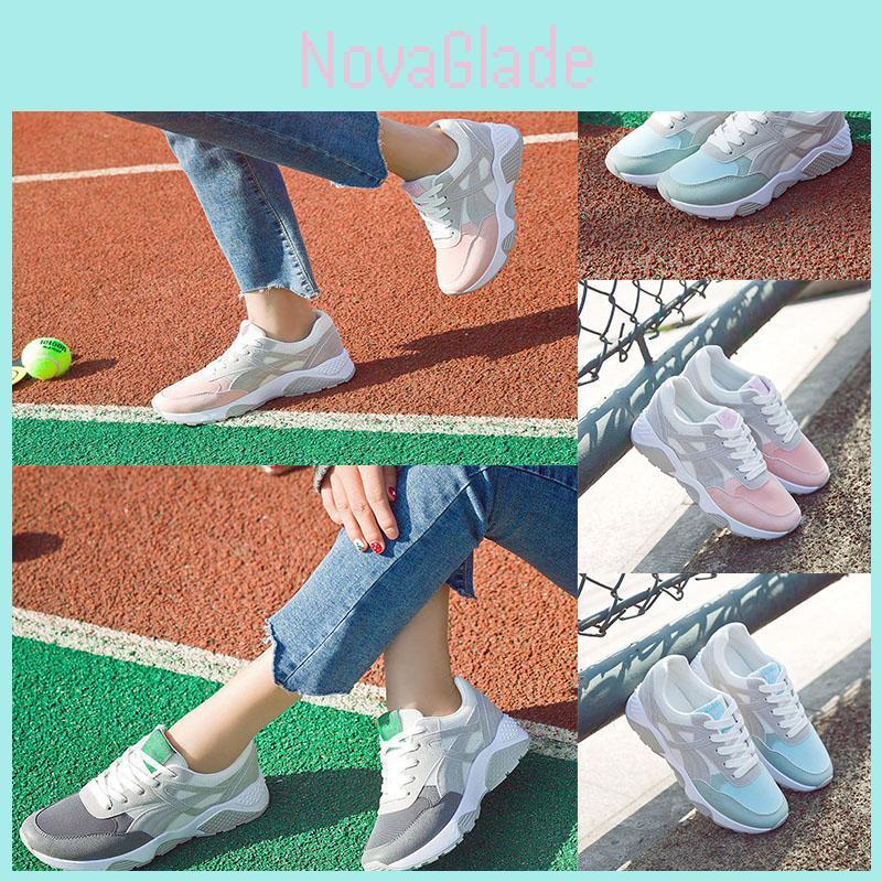 Versatile Women's Fashion Lace Up Sneakers With Timeless Design For Any Occasion