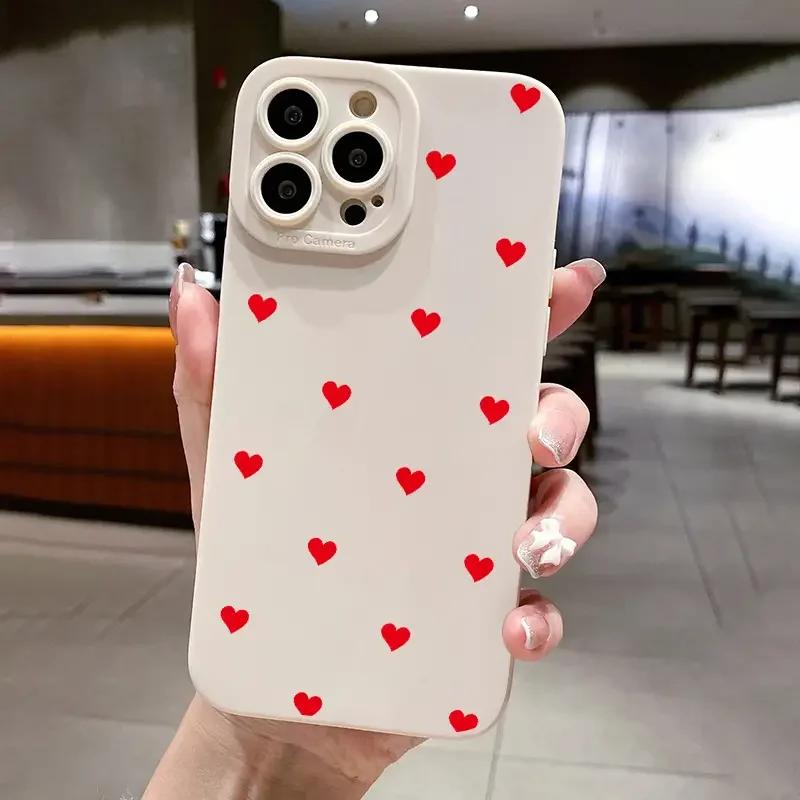 Чехол для телефона Graffiti Black Devil Love Heart для Samsung Galaxy S23 Ultra S22 Plus S21 FE S20 A14 5G A34 A54 A13 A23 A33 A52
